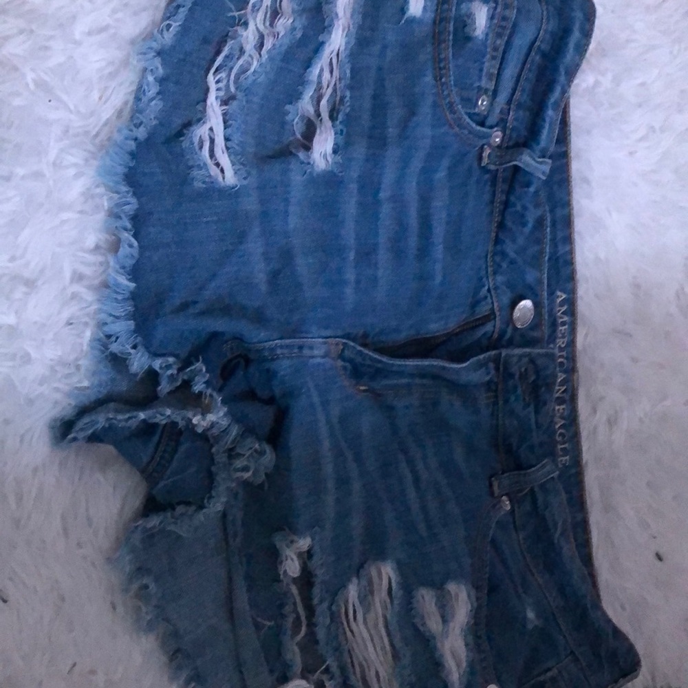 american eagle jean shorts